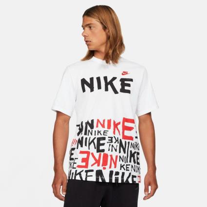 T-shirt  Graffiti - Branco - T-shirt Homem tamanho M