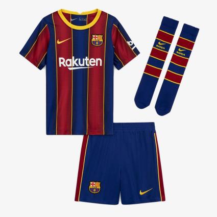 Conjunto FCB Azul - Conjunto 3 peças Criança tamanho 8