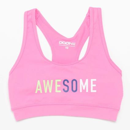 Top Desporto  Dance - Rosa - Top Desporto Menina tamanho 10
