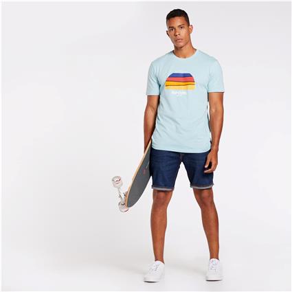 T-shirt  Muma  - Azul - T-shirt Casual Homem tamanho L
