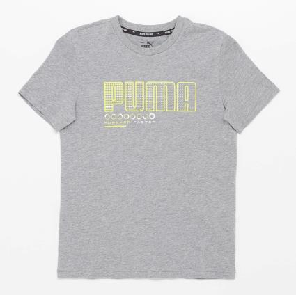 T-shirt  Active - Cinza - T-shirt Rapaz tamanho 12