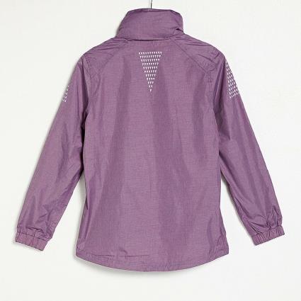 Impermeável Roxo - Casaco Mulher tamanho L