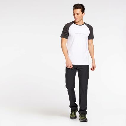T-shirt Branco - T-shirt Montanha Homem tamanho M