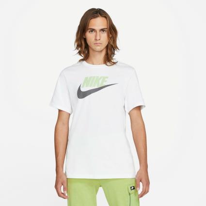 T-shirt  Logo Rayas - Branco - T-shirt Homem tamanho L