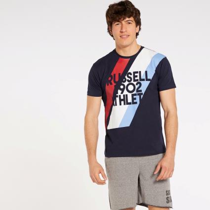 T-shirt  1902 - Azul - T-shirt Homem tamanho 2XL