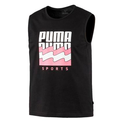 Camisola S/Mangas  Summer - Preto - Camisola Homem tamanho S