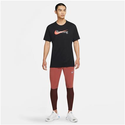 T-shirt Preto - T-shirt Running Homem tamanho L
