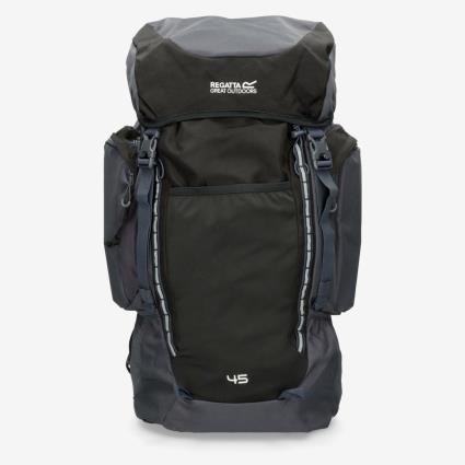 Mochila  Highton III 45 - Preto - Mochila Montanha tamanho T.U.