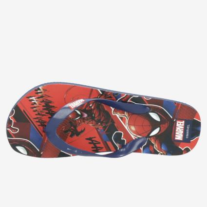 Chinelos Dedo Homem Aranha - Vermelho - Praia Criança tamanho 35