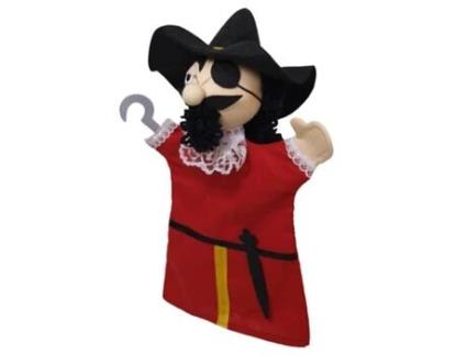 Peluche MORAVSKÁ ÚSTREDNA BRNO Captain Hook Hand Puppet