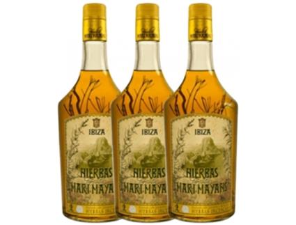 Licor MARÍ MAYANS Licor De Ervas Marí Mayans Hierbas Ibicencas En Rama (1 L - 3 unidades)