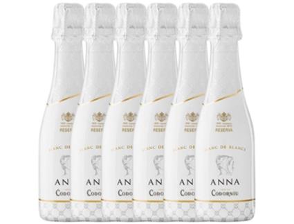 Espumante CODORNÍU Codorníu Anna Blanc De Blancs Brut Cava Reserva (0.2 L - 6 unidades)