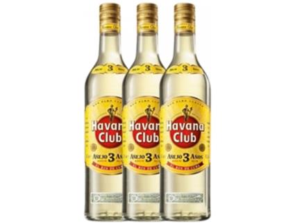 Rum HAVANA CLUB Havana Club Dorado 3 Anos (1 L - 3 unidades)