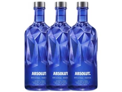 Vodka ABSOLUT Absolut Facet Edition (0.7 L - 3 unidades)