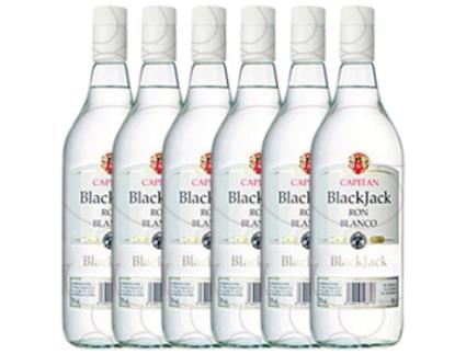 Rum BLACK JACK Black Jack Blanco (1 L - 6 unidades)