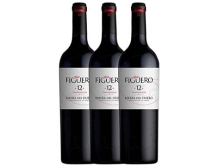 Vinho FIGUERO Figuero 12 Meses Tempranillo Ribera Del Duero Crianza (0.5 L - 3 unidades)