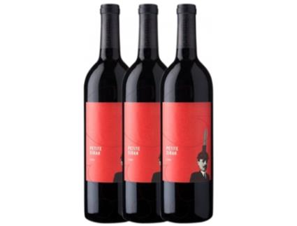 Vinho 3 BADGE Plungerhead Petite Syrah Napa Valley Crianza (0.75 L - 3 unidades)