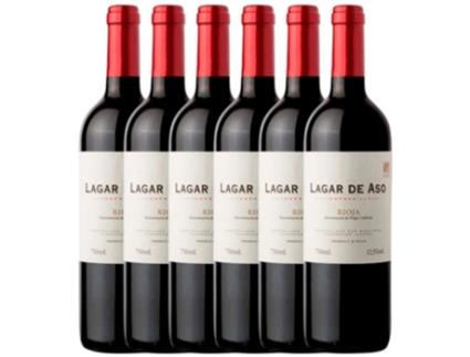 Vinho LAGAR DE ASO Lagar De Aso Lda Tempranillo Rioja Joven (0.75 L - 6 unidades)