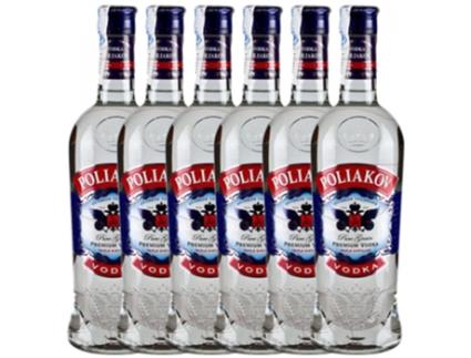 Vodka BARDINET Bardinet Poliakov (0.7 L - 6 unidades)