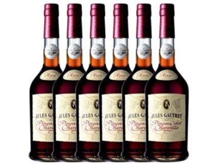 Licor JULES GAUTRET Jules Gautret Pineau Des Charentes Rosé (0.75 L - 6 unidades)