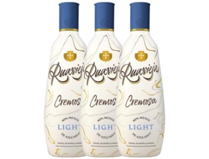 Licor RUA VIEJA Licor Creme Rua Vieja Cremosa Light (0.7 L - 3 unidades)