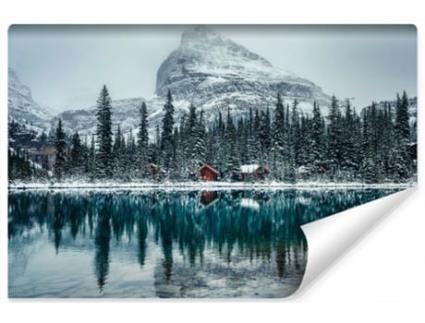 Fotomural DOBOXA  Lago O&#039;hara No Canadá - Tamanho: 400x280 cm