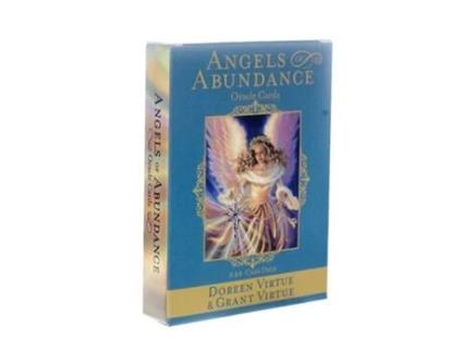 Jogo de Cartas Oracle Tarot Cards, 44 Pieces, Angels Of Abundance, Board Games, Party Cards (Idade Mínima: 3 Anos - Dificuldade: Intermédia)