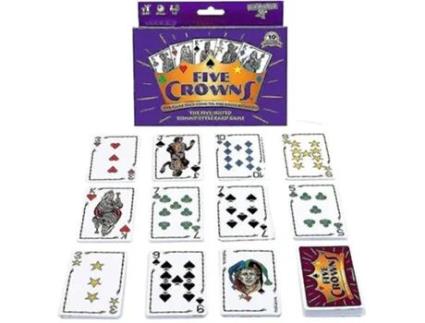 Jogo de Cartas Enterprises Five Crowns Card Game (Idade Mínima: 3 Anos - Dificuldade: Intermédia)