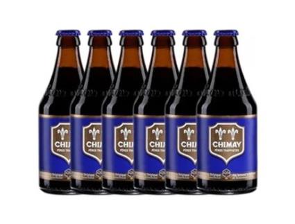 Cerveja CERVEZAS CHIMAY Azul 0.33L (6 unidades)