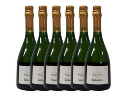 Espumante CODORNÍU Codorníu Blanc De Blancs Prima Vides Brut Cava Reserva (0.75 L - 6 unidades)