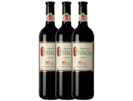 Vinho PIÉROLA Piérola Tempranillo Rioja Crianza (0.75 L - 3 unidades)