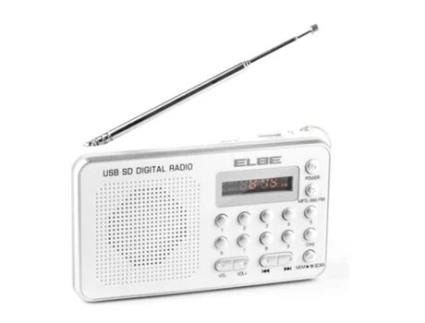 Rádio ELBE RF-49-USB Plata