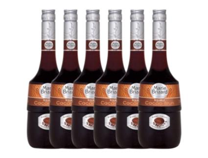 Licor MARIE BRIZARD Marie Brizard Crema Cacao (0.7 L - 6 unidades)