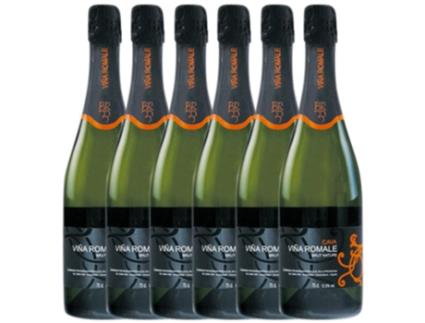 Espumante VIÑA ROMALE Viña Romale Brut Nature Cava (0.75 L - 6 unidades)