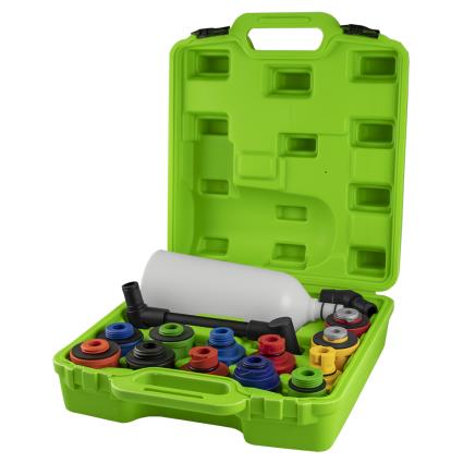 JOGO DE ENCHIMENTO DE ÓLEO COM FUNIL E ADAPTADORES 53485