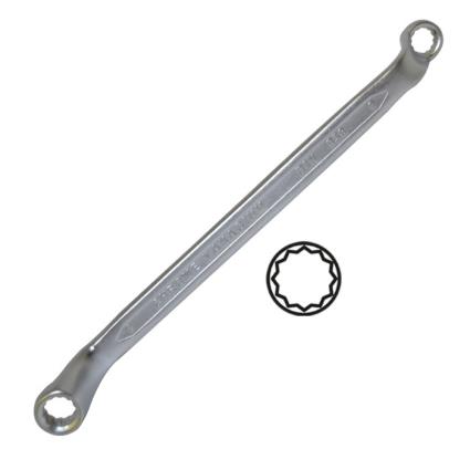 Chave Fixa Curvada (6x7mm - 30x32mm) - 18x19mm