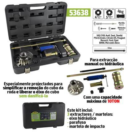EXTRATOR DE BUCHAS HIDRÁULICAS 53638