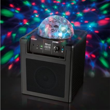 Altavoz Bluetooth Trust Fiesta Disco Lite Rechargeable Wireless Speaker