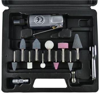 AMOLADORA PNEUMÁTICA JBM + KIT DE 16 PEÇAS 52157