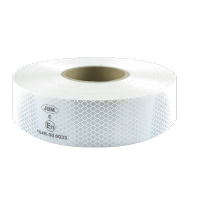 FITA REFLECTORA DE MARCAÇÃO PARA VEÍCULOS DE MERCADORIAS (várias cores) - Branco