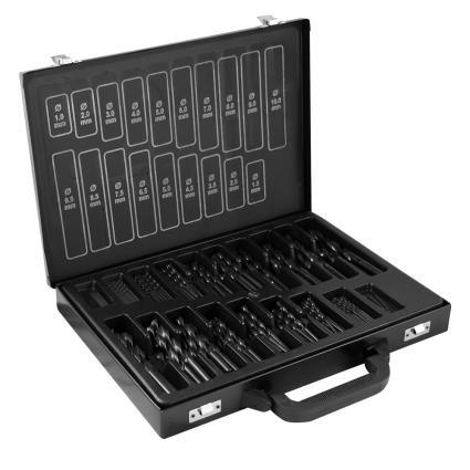 CONJUNTO DE BROCAS HELICOIDAIS 1-10MM HSS 4241 PRETO JBM 53851