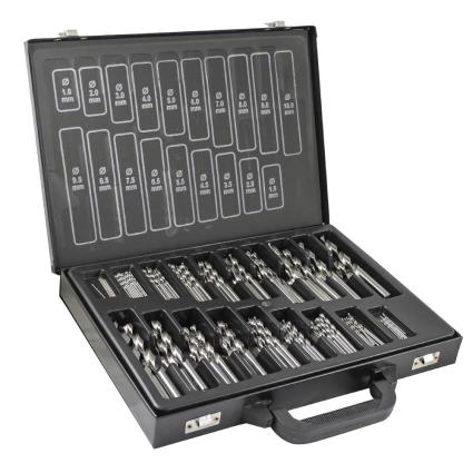 CONJUNTO DE BROCAS HELICOIDALES 1-10MM HSS 4341 JBM 53852