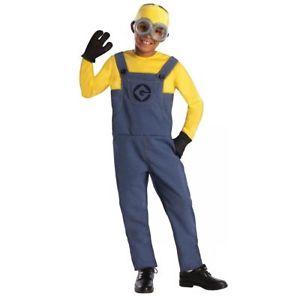 Fato Minion 5-7 Anos