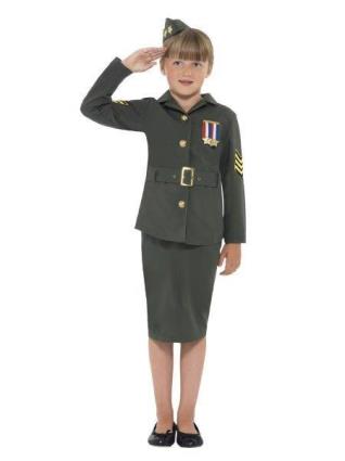 Fato Menina Ww2 - 10-12 Anos