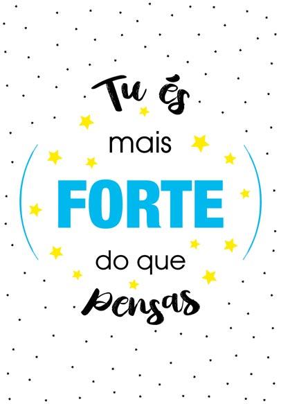 Postal Mais Forte Do Que Pensas