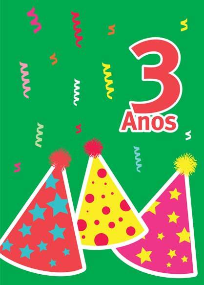 Postal 3 Anos