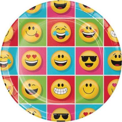 8 Pratos23cm Emoji