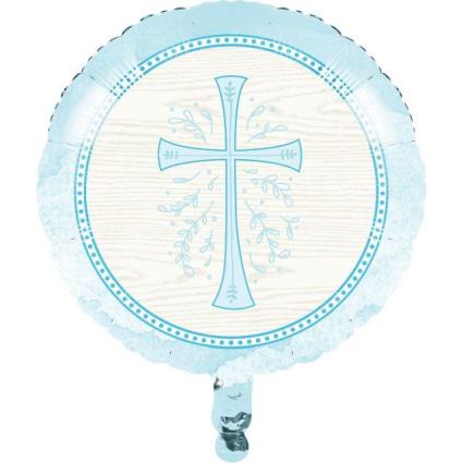 Balão Foil 18 Comunhão - Azul