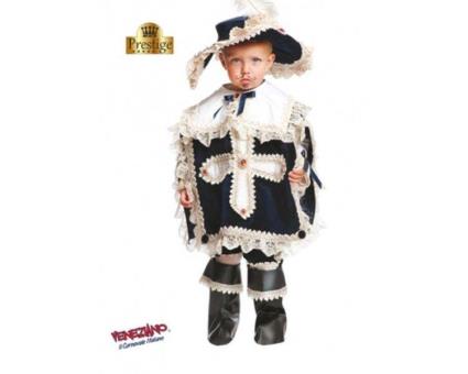 Fato De Carnaval Mosqueteiro Prestige - 3 Anos
