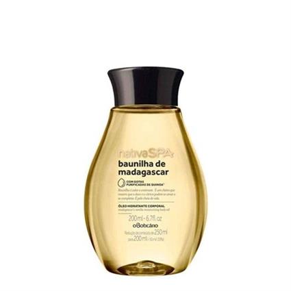 O Boticário Nativa SPA Óleo Hidratante Baunilha de Madagáscar 200ml
